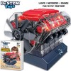 Dr. STEM: V8 Model Engine - 271pc DIY Motorized Building Kit, Light & Sound - 2 of 4