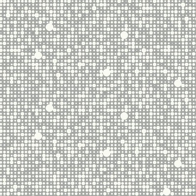 RoomMates Polka Dot Peel & Stick Wallpaper Gray