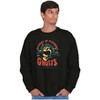 PACMAN Halloween Flashing Ghosts Sweatshirt for Men or Women Brisco Brands - 4 of 4