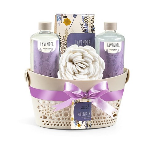 Freida & Joe Lavender Fragrance Bath & Body Collection Basket Gift Set :  Target