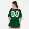 Women's Game Day Cropped Elbow Sleeve V-Neck Athletic Jersey - Wild Fable™ - 3 of 3