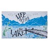 Northlight Life is Better at the Lake Doormat 18" x 30" - 2 of 4