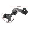 Unique Bargains Car Mobile Phone Holder Mount Kit for Jeep Wrangler TJ LJ 1997-2006 Black - image 4 of 4