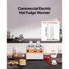VEVOR Electric Bottle Warmer with Bottles, 0.7x2 LCommercial Cheese Dispenser, Hot Fudge Warmer 86-185℉ Temp Adjustable, Silver - 3 of 4