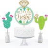 Big Dot of Happiness Final Fiesta - Last Fiesta Bachelorette Party Centerpiece Sticks - Table Toppers - Set of 15 - 3 of 4