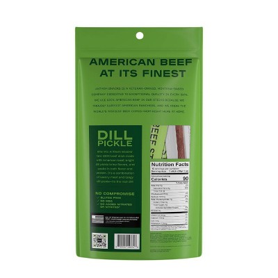 Anthem Snacks Dill Pickle Beef Meat Stick - 8g Protein - 1oz/6ct