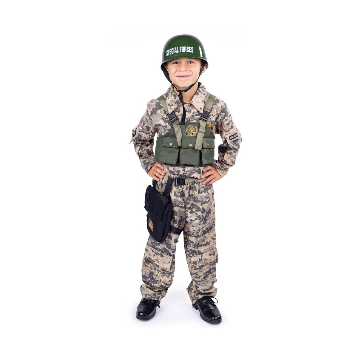 Dress Up America Army Costume for kids – Soldier Costume For Boys and Girls