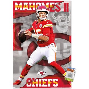 Trends International NFL Kansas City Chiefs - Patrick Mahomes II 22 Unframed Wall Poster Prints - 1 of 4