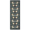 Floral Area Rug for Living Room Bedroom Soft Washable Vintage Rug Non Slip Low Pile Floor Carpet - 3 of 4