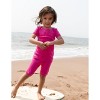 Leveret Matching Family Pajamas – Solid Hot Pink – 100% Cotton – Customizable for Personalization - 3 of 4