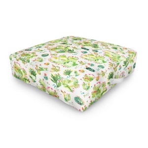 Ninola Design Western Cacti Natural Outdoor Floor Cushion - Deny Designs - 1 of 2