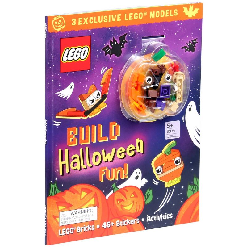 Lego Books: Build Halloween Fun - (Activity Book with Minifigure) by  Ameet Publishing (Paperback), 2 of 4