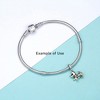 Dachshund Dog Puppy Charm European Bead Sterling Silver Ginger Lyne Collection - 3 of 4