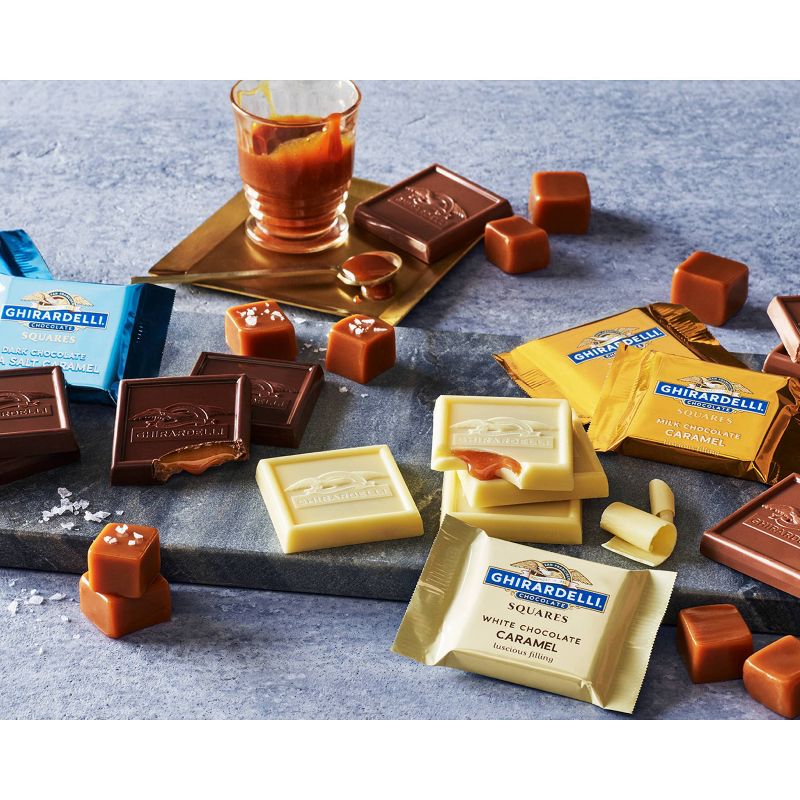 Ghirardelli Chocolate &#38; Caramel Candy Squares Assortment Bag - 16.1oz, 5 of 9