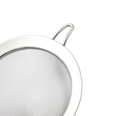 Cuisipro 11-Inch Silver Stainless Steel Mesh Strainer