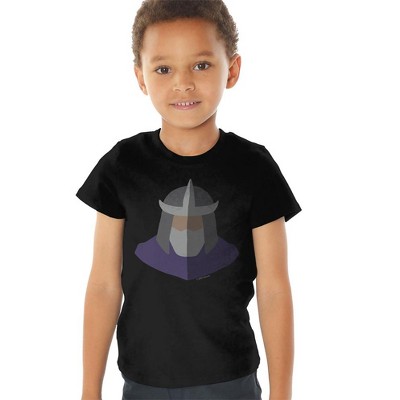 Teenage Mutant Ninja Turtles Shredder Face Kids T Shirt For Toddlers, Black