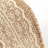 Unique Bargains Burlap Lace Edge Wedding Party Art Crafting Ribbon Strap Roll - 3 of 4