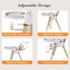 Yinvani Convertible Baby High Chair to Rocker with 5-Point Harness, Foldable Infant Feeding Chair for 6M-4Yrs - 4 of 4