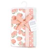 Hudson Baby Boys and Girls Cotton Poly Flannel Burp Cloths 8-Pack, One Size - 2 of 4