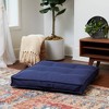 Square Tufted Reversible Floor Pillow - Kensington Garden - 2 of 4