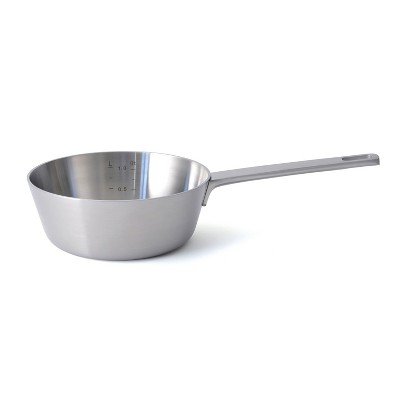 BergHOFF Ron 7" 18/10 Stainless Steel 5-Ply Conical Sauce Pan. 1.4 Qt