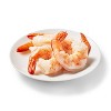 Peeled & Deveined Tail On Cooked Shrimp - Frozen - 16-20ct/16oz - Good & Gather™ - 3 of 4