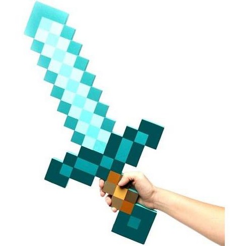 Thinkgeek Inc Minecraft Diamond Foam Sword Exclusive Target
