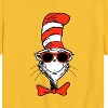 Boys' - Dr. Seuss - Cat in The Hat Wearing Sunglasses Short Sleeve Graphic T-Shirt - 2 of 4