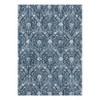 Machine Washable Area Rug Vintage Printed Ultra-Thin Non Slip Low Pile Rugs Stain Resistant Foldable Indoor Carpet for Living Room Bedroom - 4 of 4