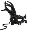 Unique Design I.E. Inc. Loire Black Mask Costume Accessory - 3 of 4