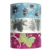Wrapables Butterfly Dreams Washi Masking Tape (Set of 3), 10M L x 20mm W - 2 of 2