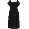 Women's Plus Size Night Garden Dress - black | CITY CHIC - 4 of 4
