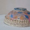 Storied Home Decorative Hand Painted Vintage Reproduction Paper Mache Bowl, Multicolor - 3 of 4