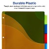 Avery Big Tab Plastic Dividers w/Three Pockets & Corner Lock 5-Tab 11 1/8 x 9 1/4 11273 - 4 of 4