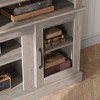58" Farmhouse TV Stand, Modern LED Media Entertainment Center Console Table With Open Shelves And Cabinets, Rustic TV Stand For Living Room Bedroom - 4 of 4