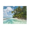 Trademark Fine Art Stefan Hefele Turquoise Bay Wood Slat Art - 3 of 4