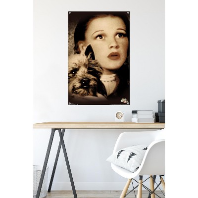 The Wizard of Oz Duo Gold Framed Vertical Poster