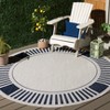 Beach House BHS420 Power Loomed Stain Resistant Non-Shedding Indoor/Outdoor Rugs - Safavieh - 2 of 4