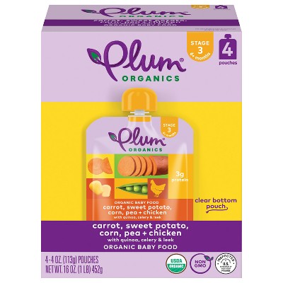 Plum organics gentle formula target on sale