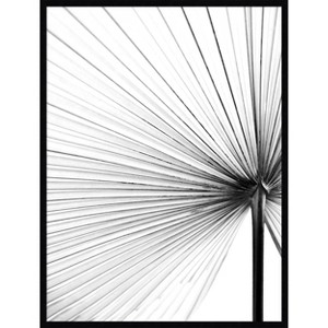Amanti Art Leaf by Magda Izzard Wood Framed Wall Art Print - 1 of 4
