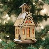 Old World Christmas Ginger Cottages Wooden Ornament for Christmas Tree, Elf Academy One Room School - 3 of 3