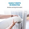 Newair Portable Air Conditioner, 14,000 BTUs (9,500 BTU, DOE), Cools 500 sq. ft., Easy Setup Window Venting Kit and Remote Control - 4 of 4