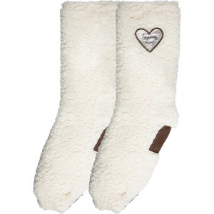 Pavilion Gift Company - Amazing Aunt - One Size Fits Most Plush Slipper - Slippers - 1 of 4