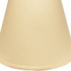 Vynxaria Empire Lampshades 8x14 Inches, Slant Deep Beige - 3 of 4