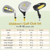Ultimate 27 Inch Junior Mallet Putter for Kids with Stainless Steel Shaft and Headcover Green/Yellow - 3 of 4