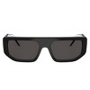 Dolce & Gabbana DG 6203 501/87 Unisex Rectangle Sunglasses Black 56mm - 2 of 3