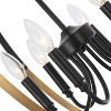 Chloe Lighting Winona Transitional 6 Light Matt Antique Hanging Ceiling Pendant 20" Wide - 2 of 4