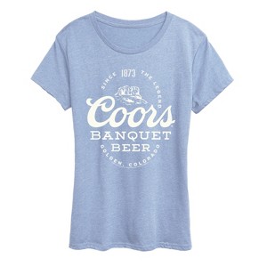 Women's - Coors - Banquet Beer Short Sleeve Graphic T-Shirt - 1 of 3