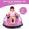 Coucheta Kids Bumper Car, 12V Electric Ride-On with Parent Remote Control, 360¡ã Spin, LED Lights & Music - 3 of 4