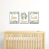 Big Dot of Happiness Elegant Cross - Nursery Wall Art, Kids Room Decor and Home Decorations - Gift Ideas - 7.5 x 10 inches - Set of 3 Prints - 2 of 4